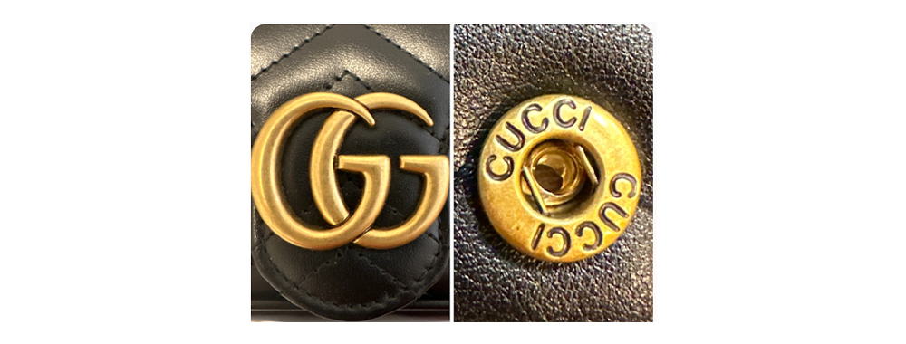 Detail Highlight: Classic Gucci aged hardware