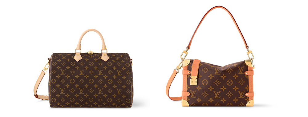 LV Speedy Bandoulière 20&LV Side Trunk Appearance Display