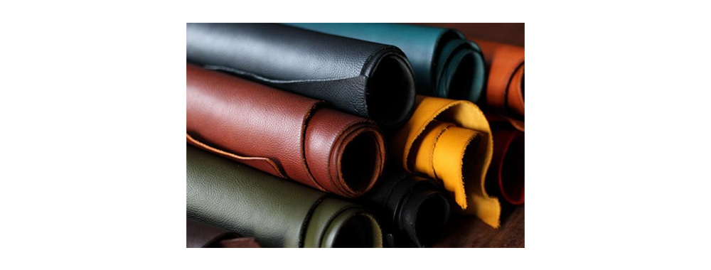  Picture display of colorful chrome tanned leather
