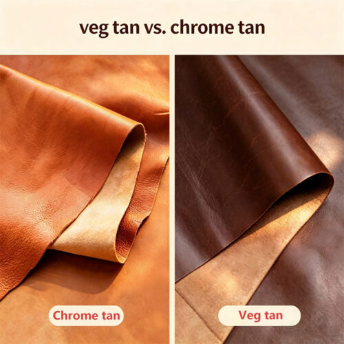 What is the difference between veg tan and chrome tan leather ?