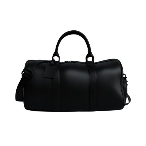 black travel bag
