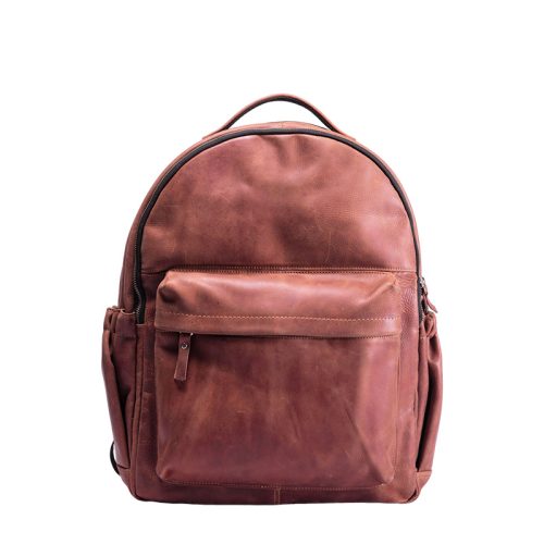 leather backpack